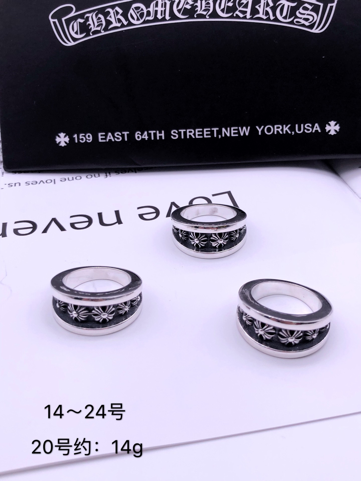 How to start selling replica
 Chrome Hearts Best
 Jewelry Ring- 925 Silver