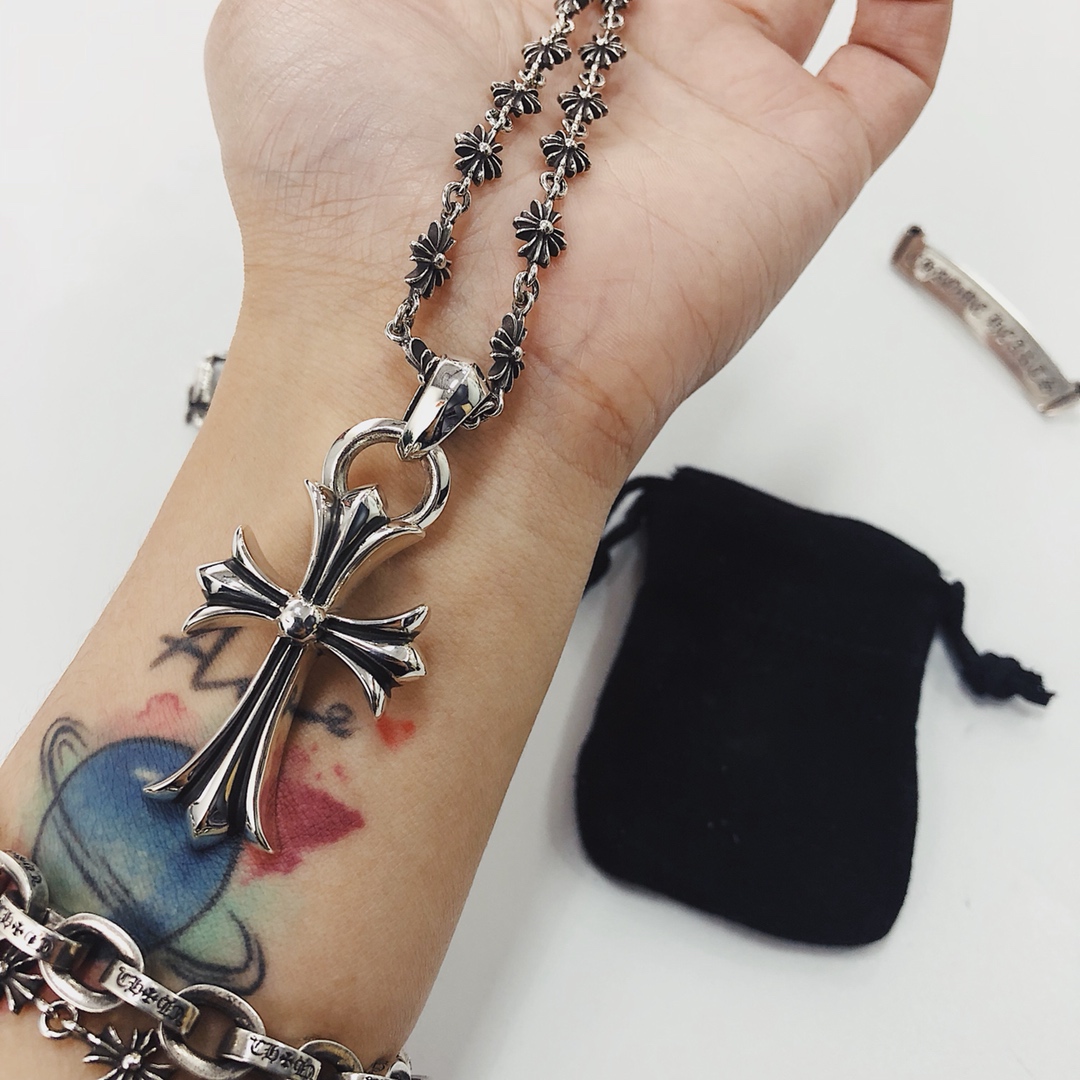 Chrome Hearts 品质克罗心Chrome Hearts 十字瓜子链