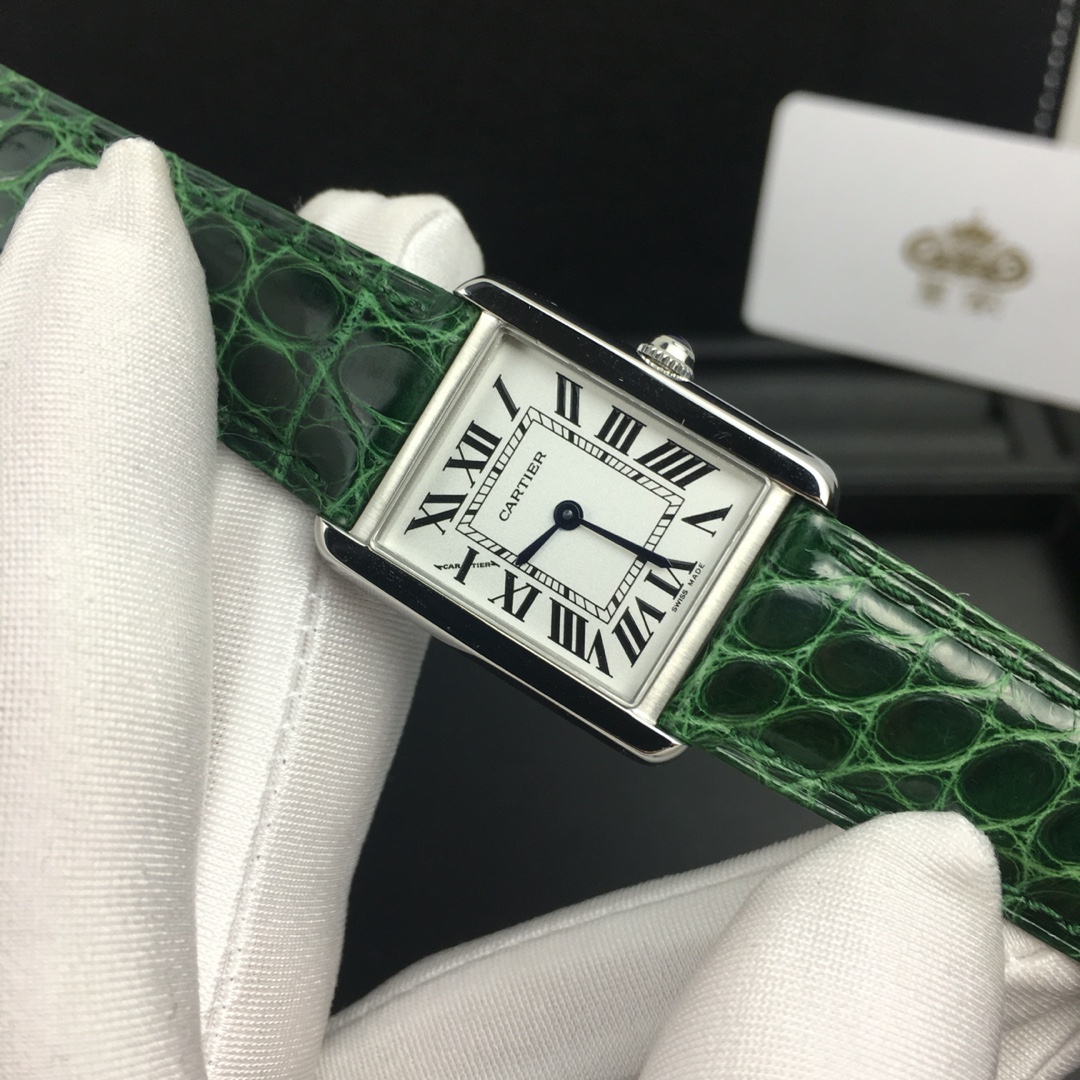Cartier 皇家 卡地亚坦克女款腕表