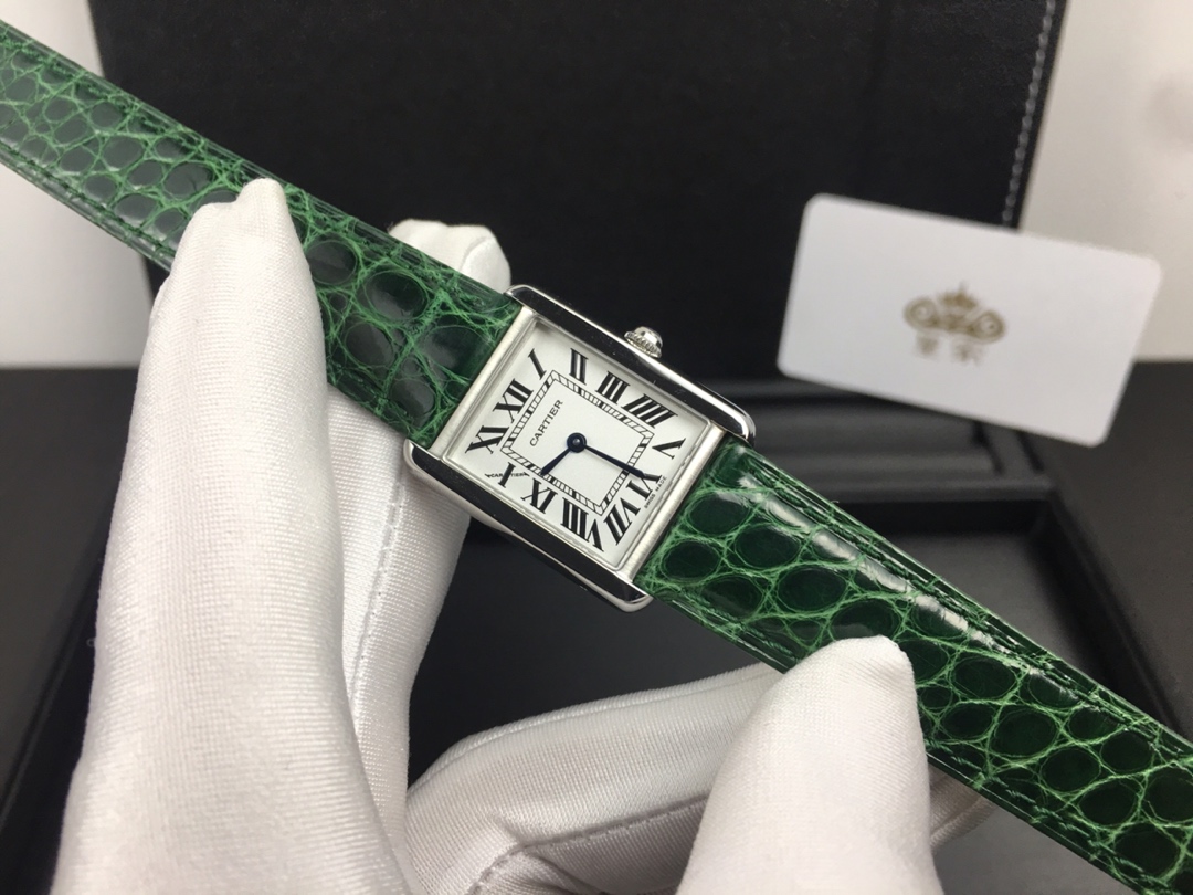 Cartier 皇家 卡地亚坦克女款腕表