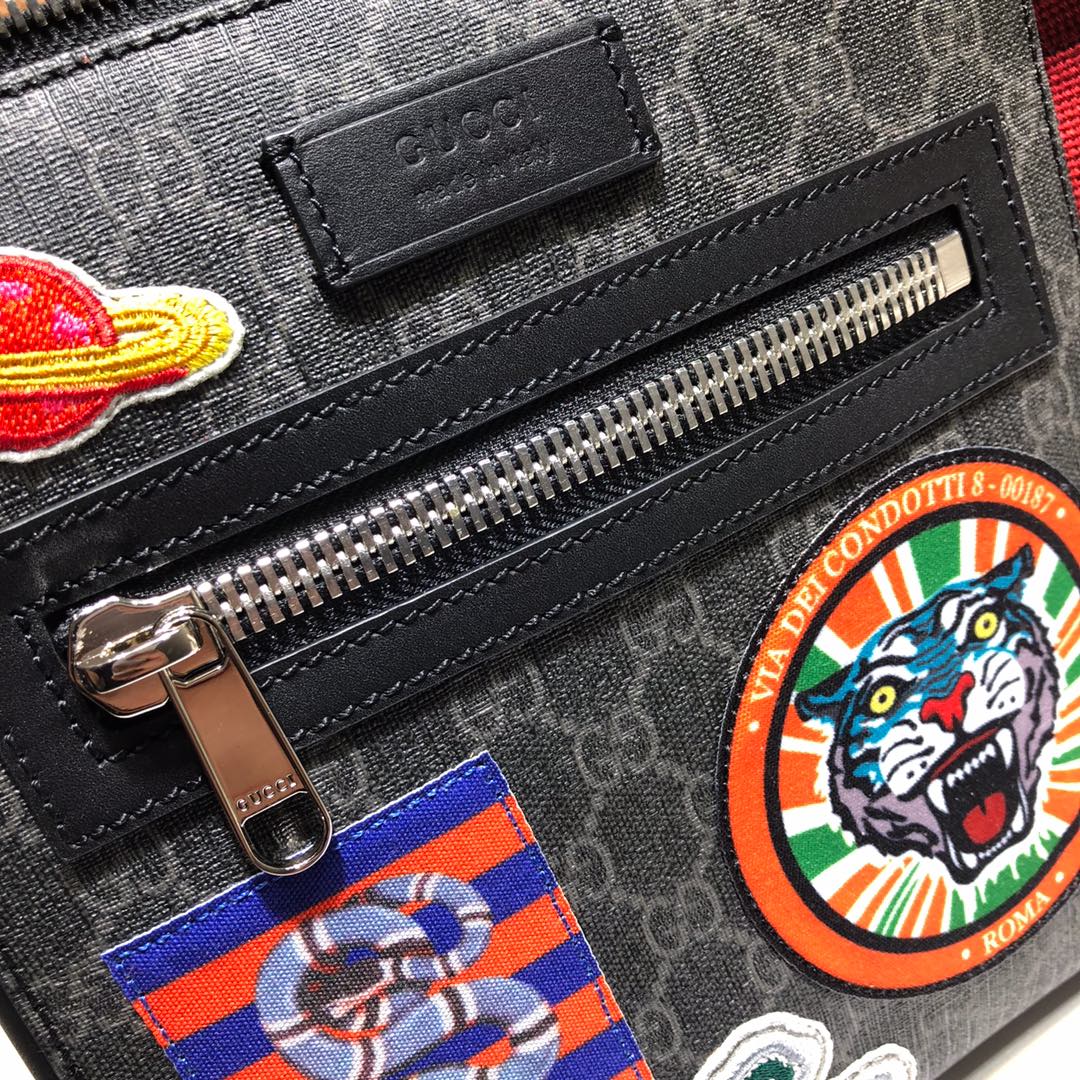 GUCCI古驰Night Courrier系列帆布邮差包547751