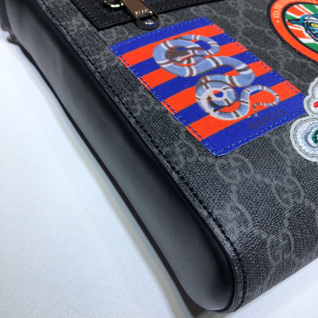 GUCCI古驰Night Courrier系列帆布邮差包547751