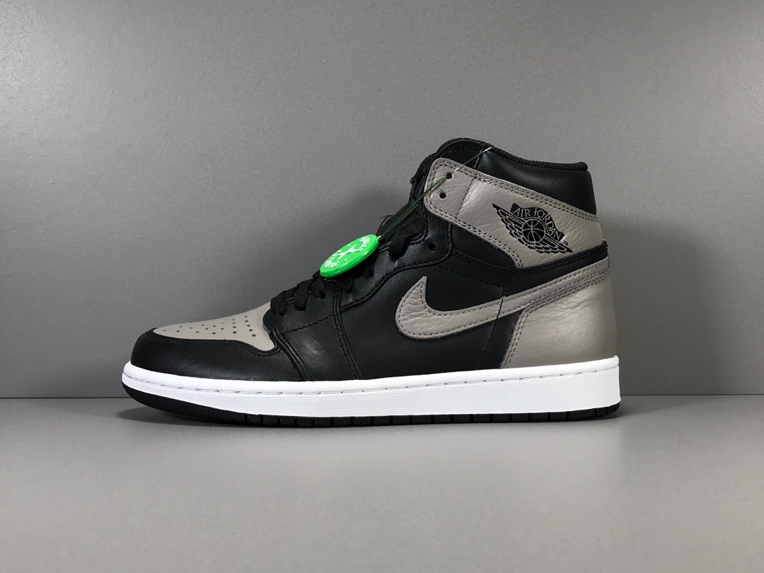 周年庆厂家优惠促销！纯原版顶级AJ1影子灰莞产AirJordan1RetroHighOG货号555088