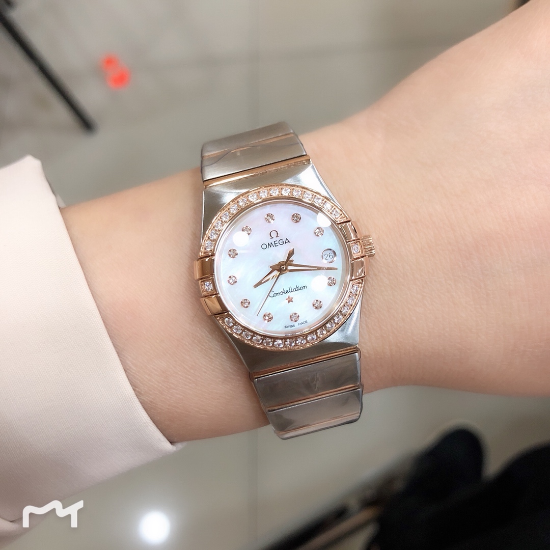 NO:858741,Actual shipment photos of Omega Double Eagle series Swiss quartz watches,,omega19860909欧米茄双鹰系列瑞士石英腕表出货实拍,,omega,Watch