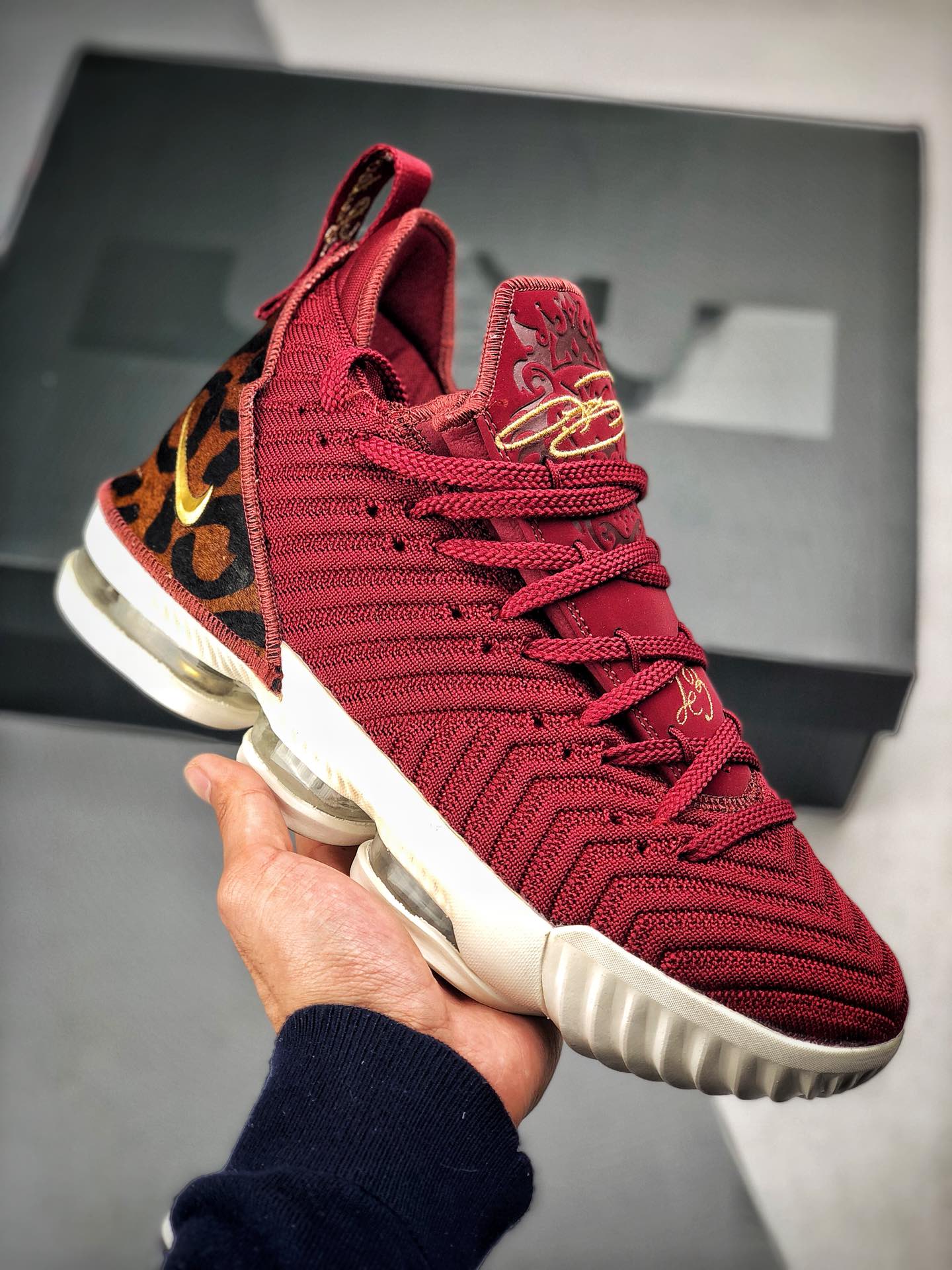 190 纯原最高工艺 新配色实战版本 Nike Lebron XVI EP 勒布朗詹姆斯16代 AO2595-601