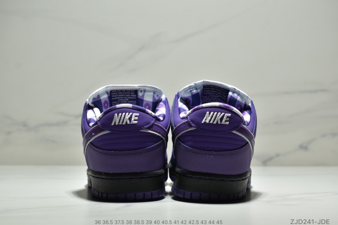 180<br />公司级  唯一正确版本出 新品首发 Concepts x Nike SB Dunk Low欧文 周杰伦 上脚 紫龙虾联名板鞋 原盒原材料 制作 原档案开发  SIZE:40 40.5 41 42 42.5 43 44 45