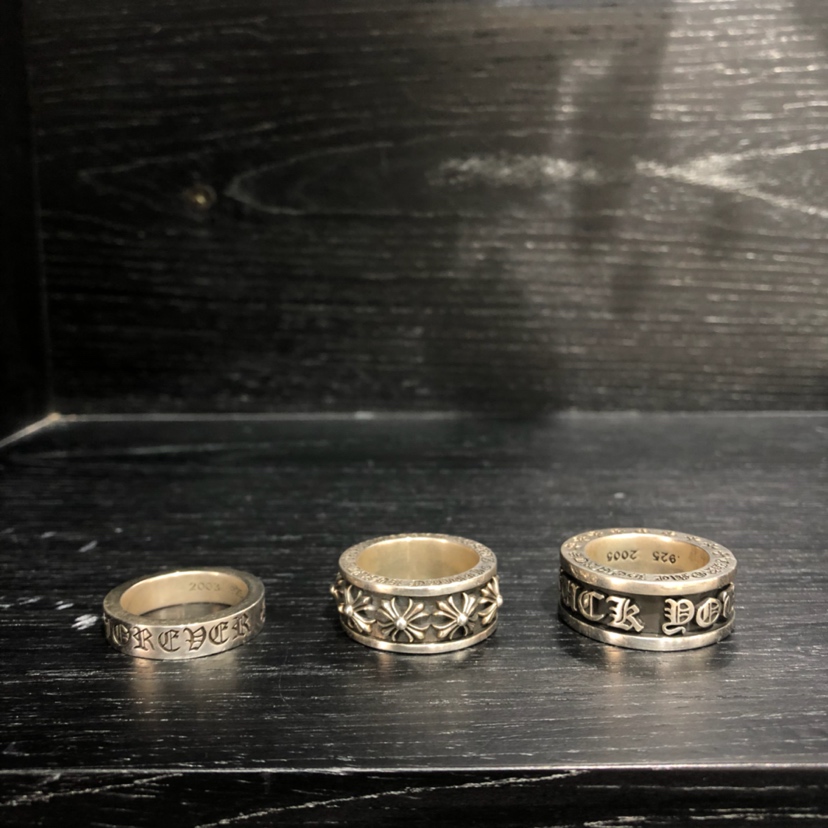 Chrome Hearts 克罗心Chrome hearts 手工版 部分戒指