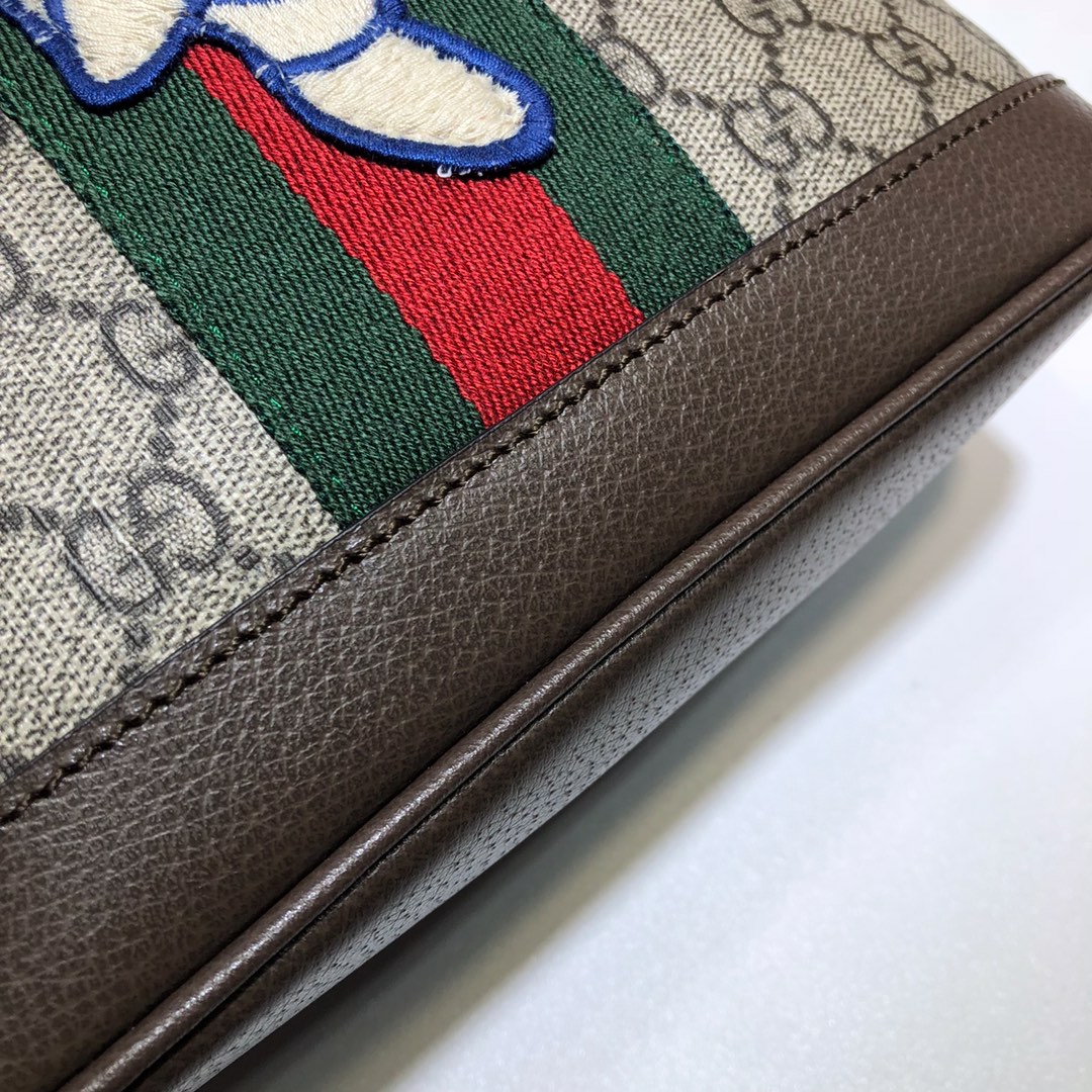 GUCCI古驰三只小猪印花双G双肩背包552884