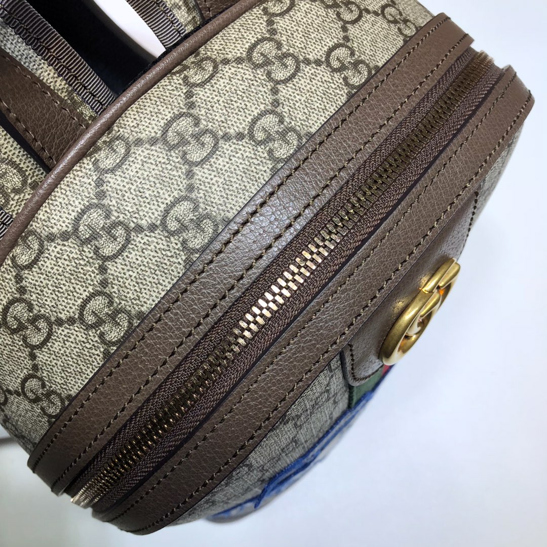 GUCCI古驰三只小猪印花双G双肩背包552884