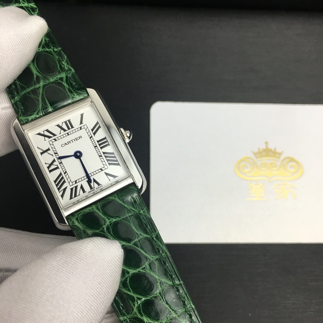 Cartier 皇家 卡地亚坦克女款腕表