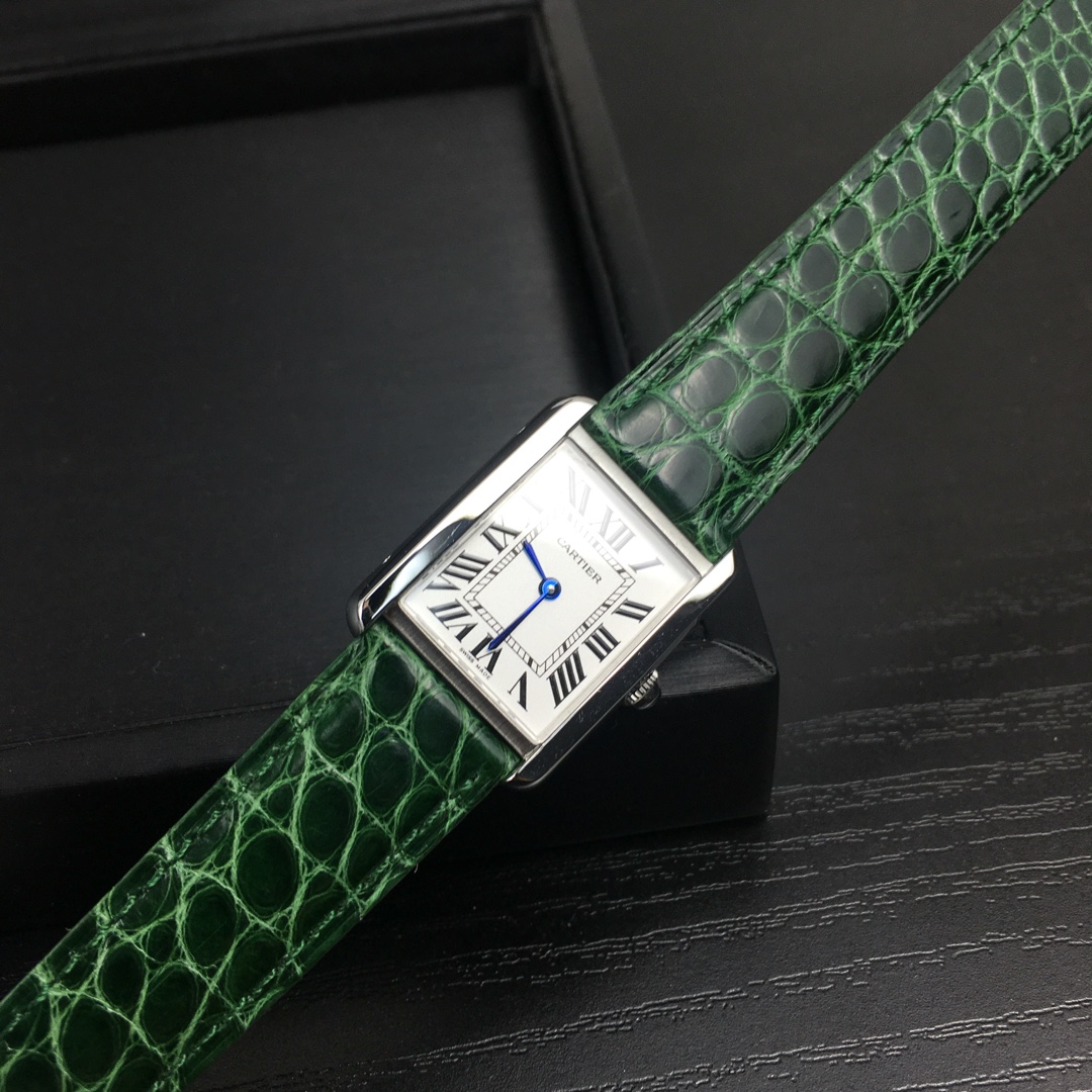 Cartier 皇家 卡地亚坦克女款腕表