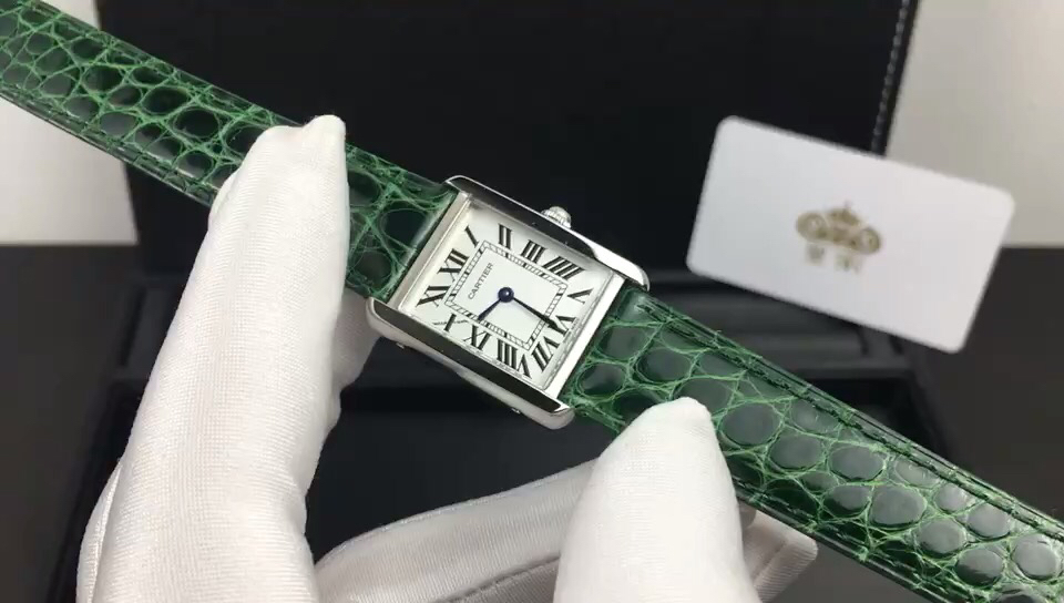 Cartier 皇家 卡地亚坦克女款腕表视频欣赏