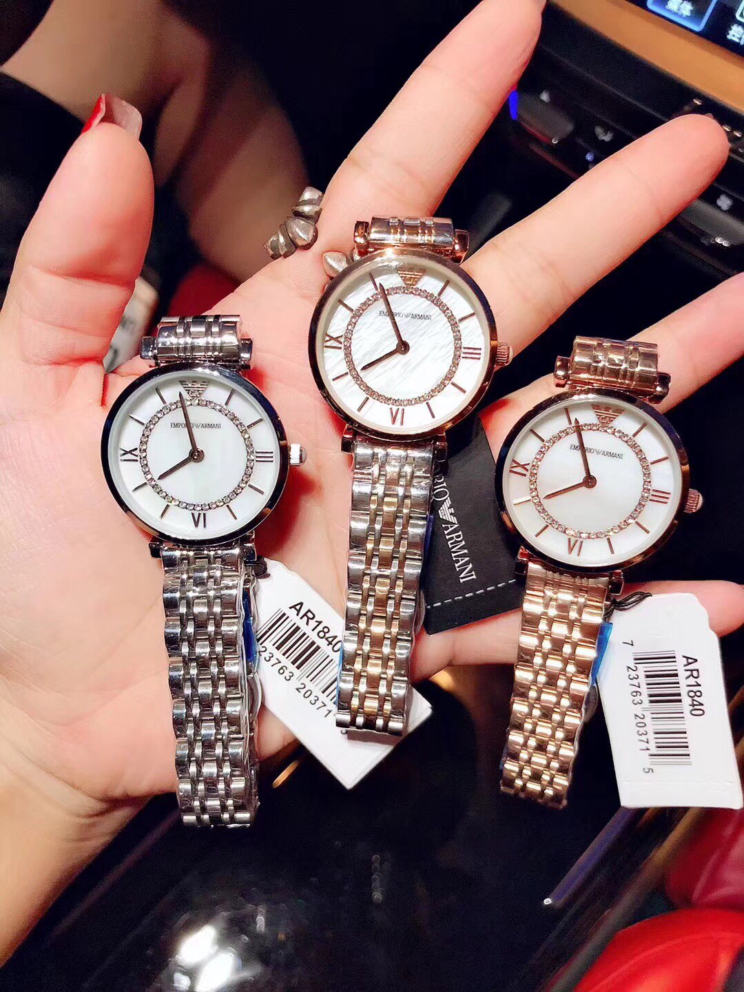 120 Empirio Armani Amani GIANNIIT-B Classic 32 mm Fist - 图片 2