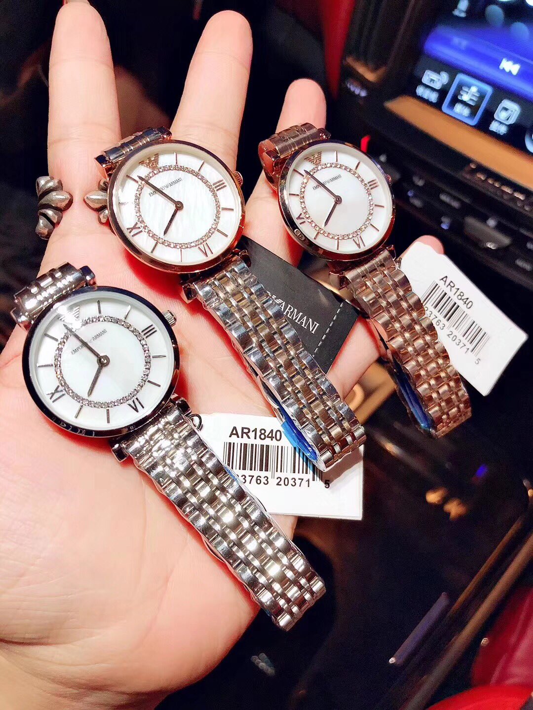 120 Empirio Armani Amani GIANNIIT-B Classic 32 mm Fist - 图片 3