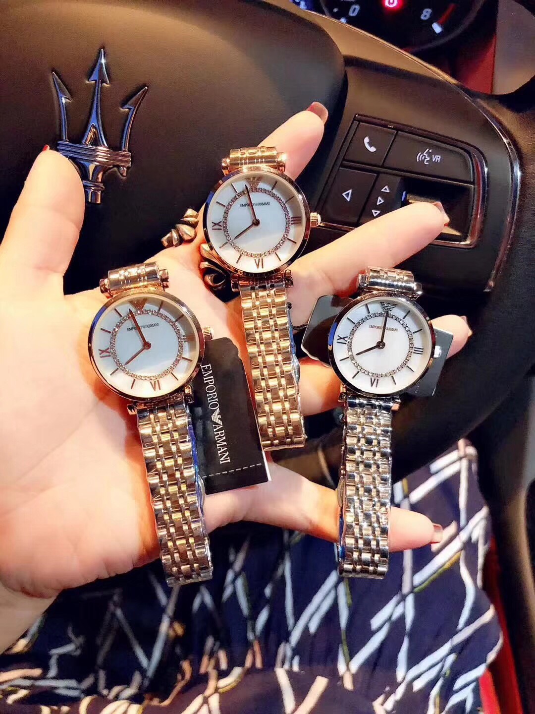 120 Empirio Armani Amani GIANNIIT-B Classic 32 mm Fist - 图片 9