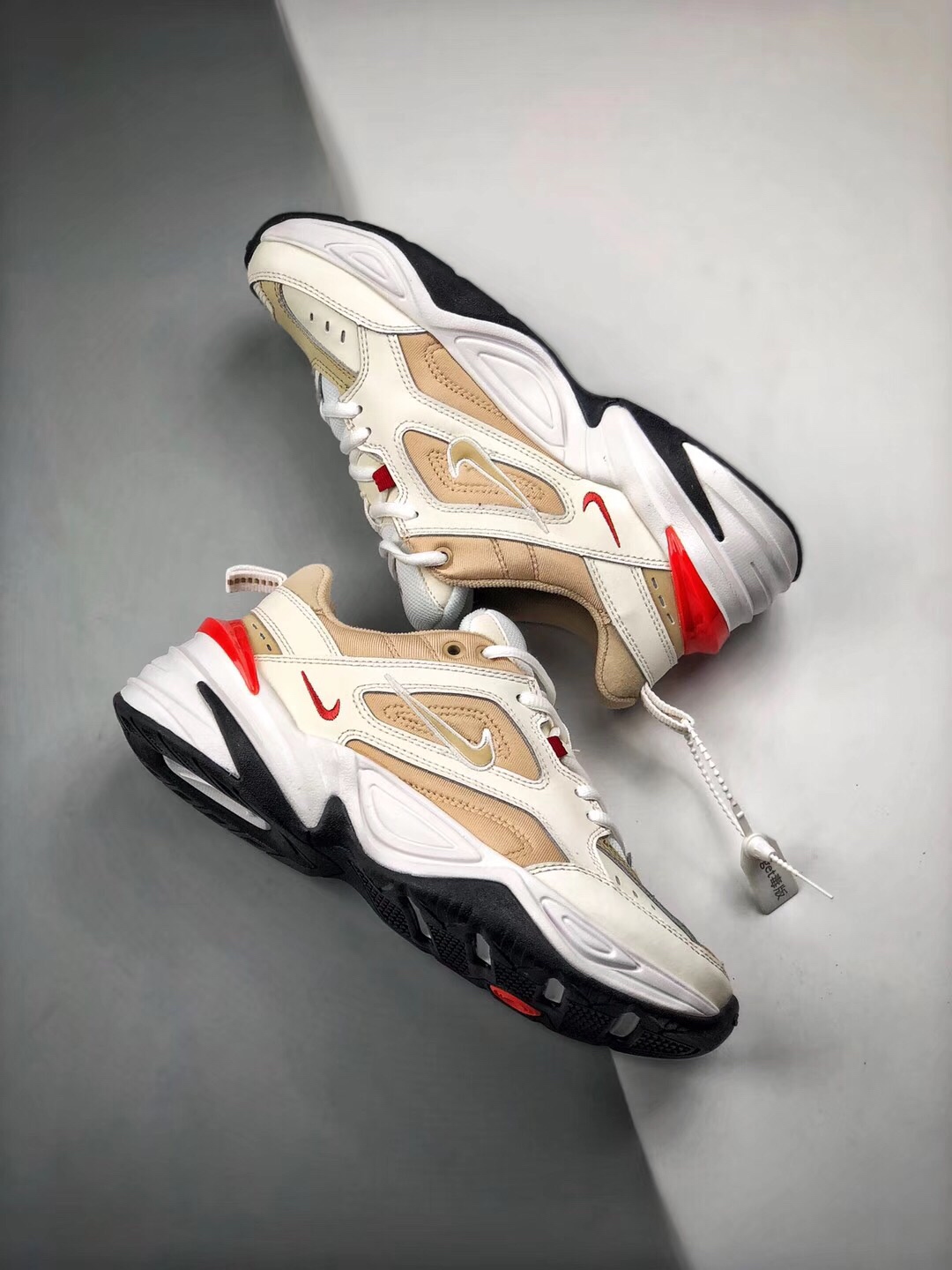Air Monarch the M2K Tekno 米白卡 Size：36 36.5 37.5 38 38.5 39 40 40.5 41 42 42.5 43 44 44.5 45