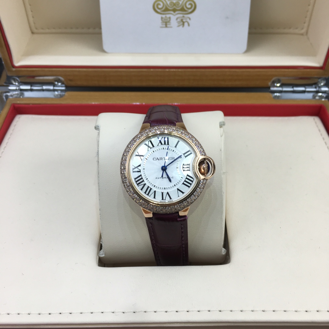 Cartier 皇家 卡地亚蓝气球系列33尺寸腕表