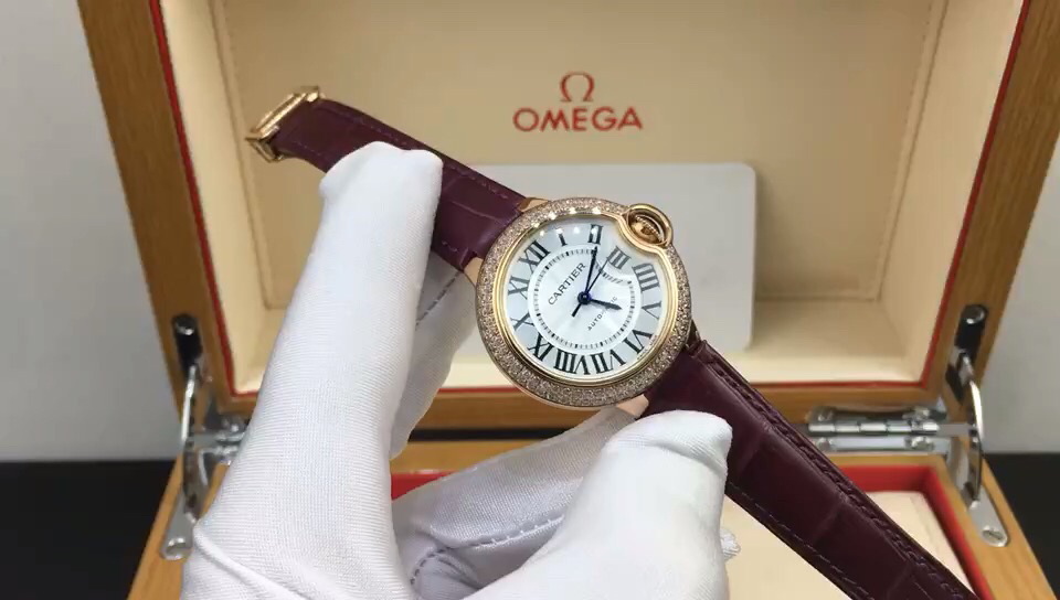 Cartier 皇家 卡地亚蓝气球系列33尺寸腕表视频欣赏