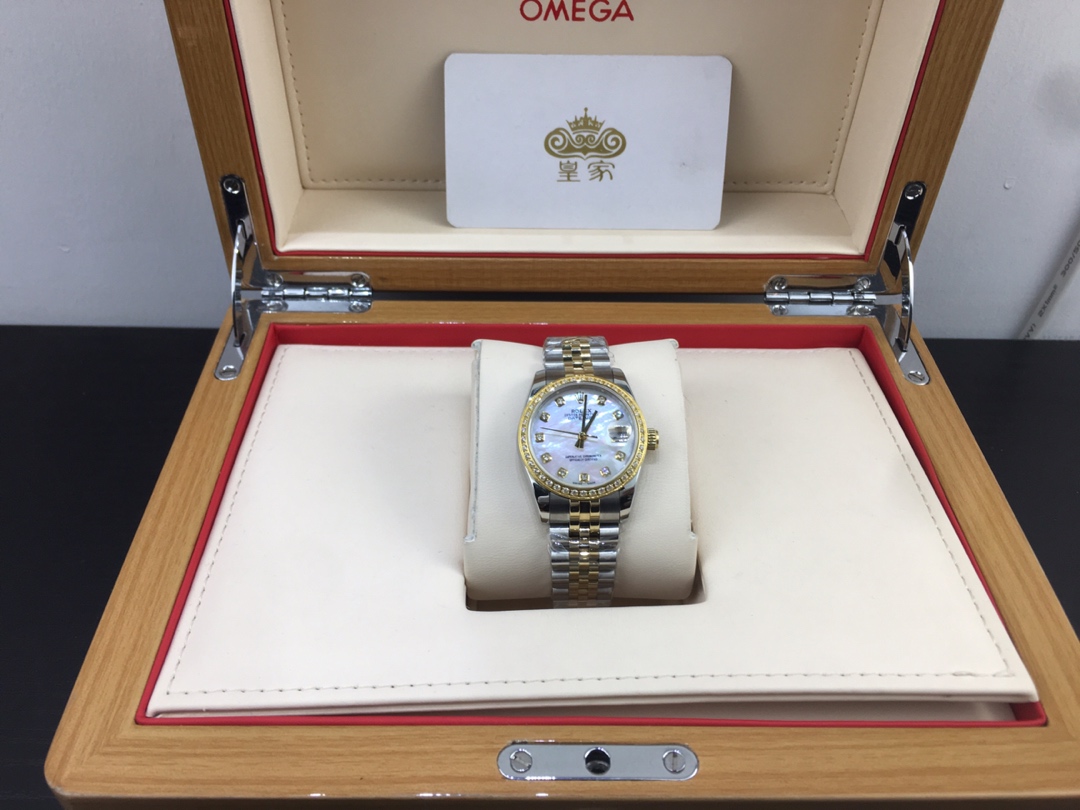 Rolex 皇家 劳力士日志女款贝壳面腕表