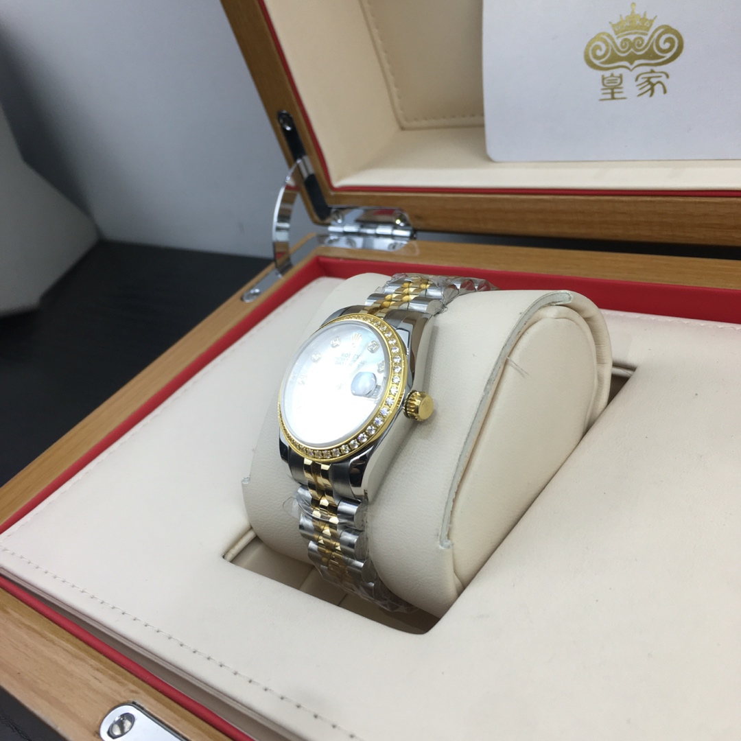 Rolex 皇家 劳力士日志女款贝壳面腕表