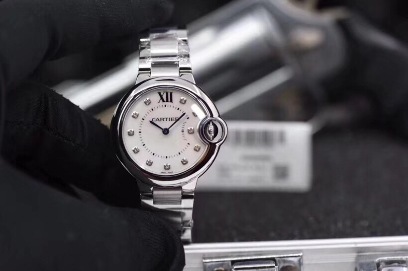 Cartier 卡地亚蓝气球系列33尺寸女款腕表