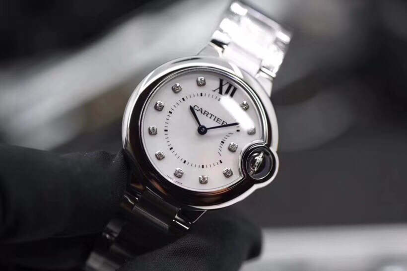 Cartier 卡地亚蓝气球系列33尺寸女款腕表