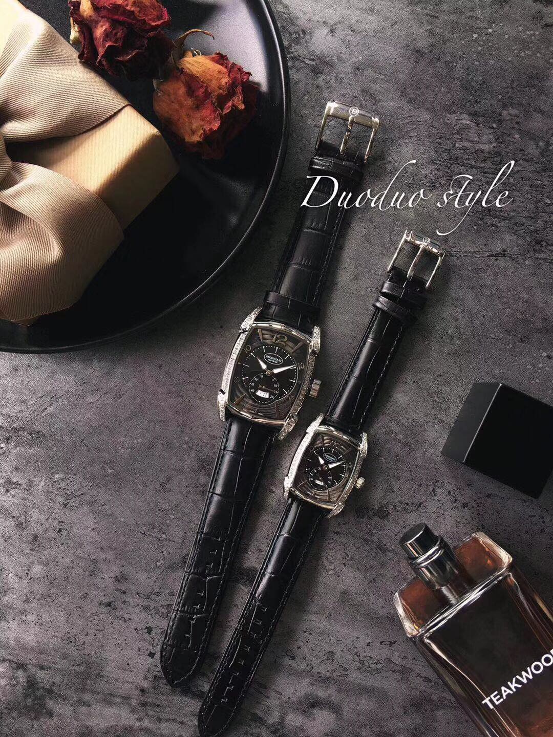 Stylish Stone-to-Face Puma Watch: Precise 1048-Couple Timepiece with Imported Stone Cores - 图片 2