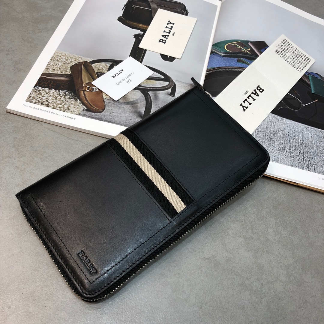 [Bally Wallets]top quality material The texture is impeccable All materials ar