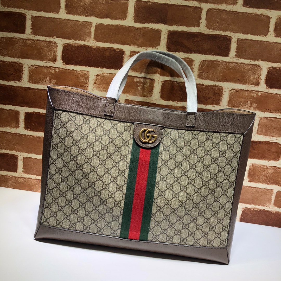 GUCCI古驰三只小猪印花Ophidia系列GG托特包547947