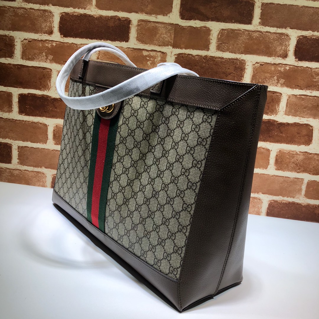 GUCCI古驰三只小猪印花Ophidia系列GG托特包547947