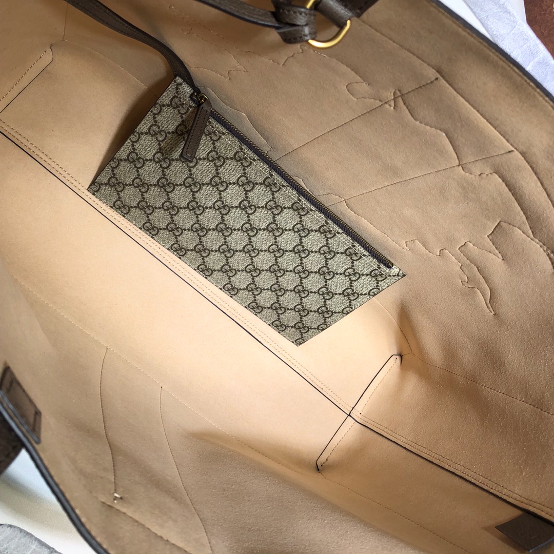 GUCCI古驰三只小猪印花Ophidia系列GG托特包547947