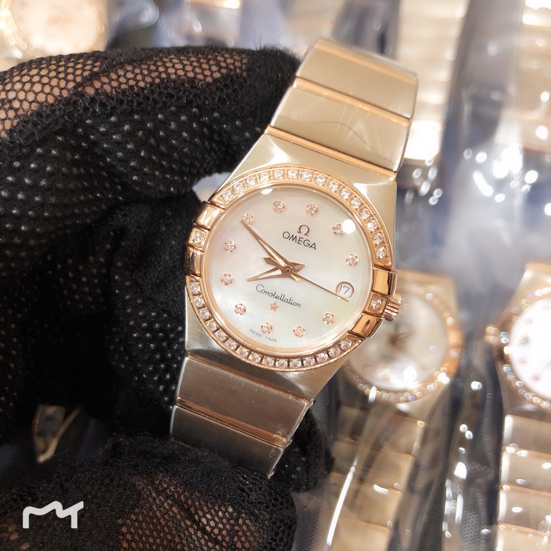NO:858717,Actual shipment photos of Omega Double Eagle series Swiss quartz watches,,omega19860909欧米茄双鹰系列瑞士石英腕表出货实拍,,omega,Watch