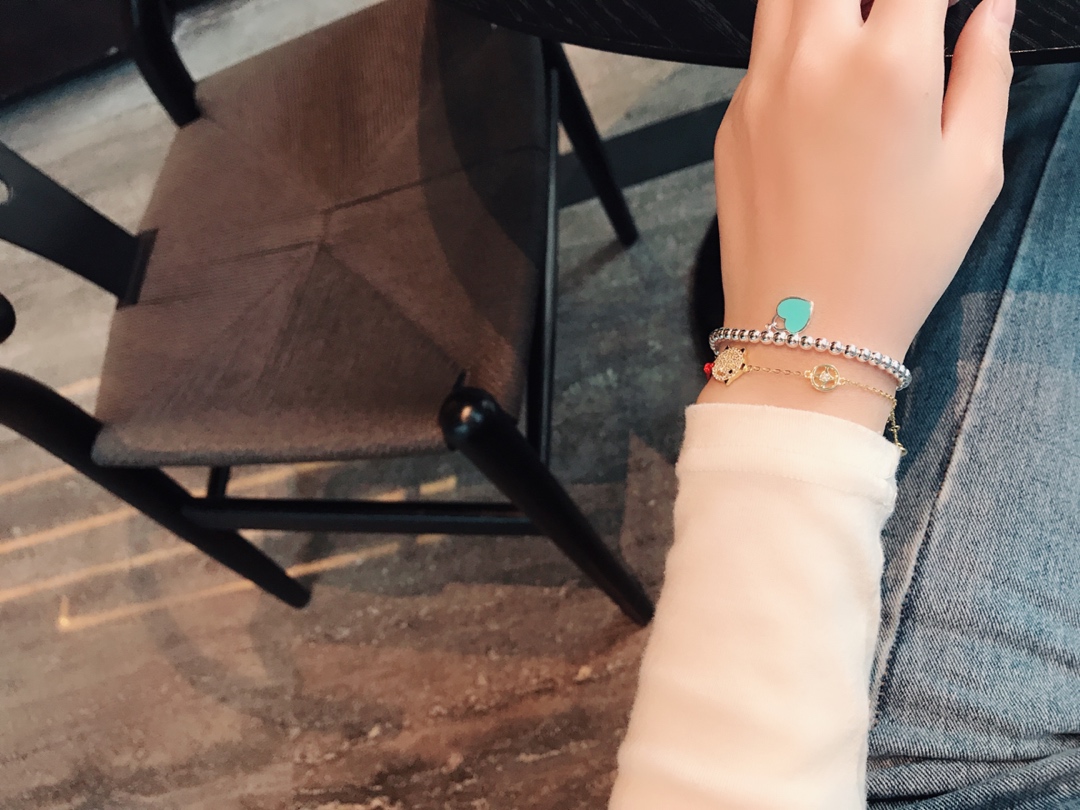 NO:102358,Tiff@ny&co. Blue Heart Enamel Light Bead Bracelet Necklace, Tiffany Bracelet, tiffany, necklace, bracelet19860909Tiff@ny&co. 蓝心珐琅光珠手链项链,蒂芙尼手链,tiffany,necklace,bracelet,Jewelry