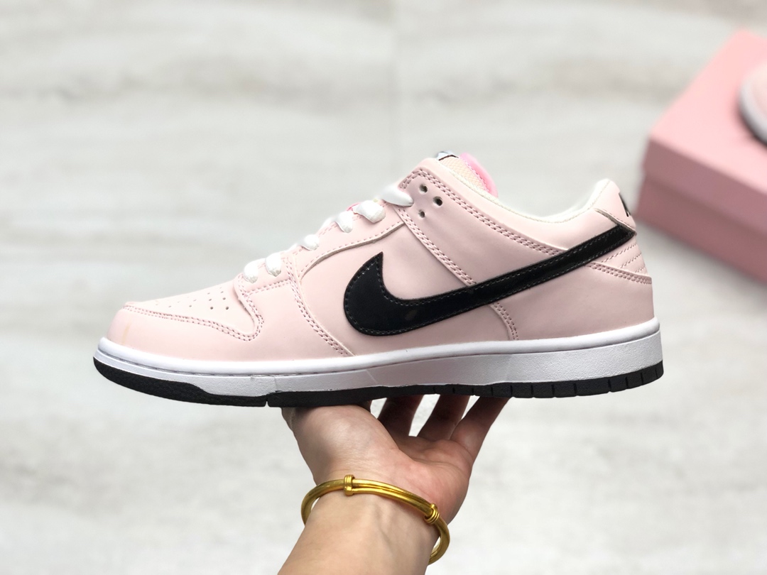 130Nike Dunk SB Elite Pink Box 粉盒 3M反光 833474-601 原标 加厚鞋舌 内置zoom气垫