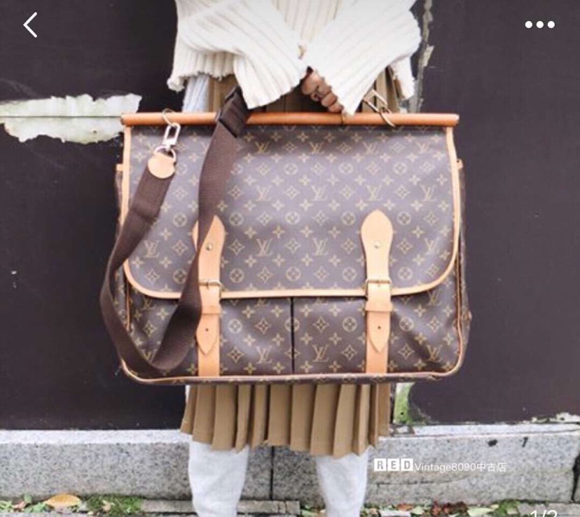 41140抖音同款狩猎包上身图