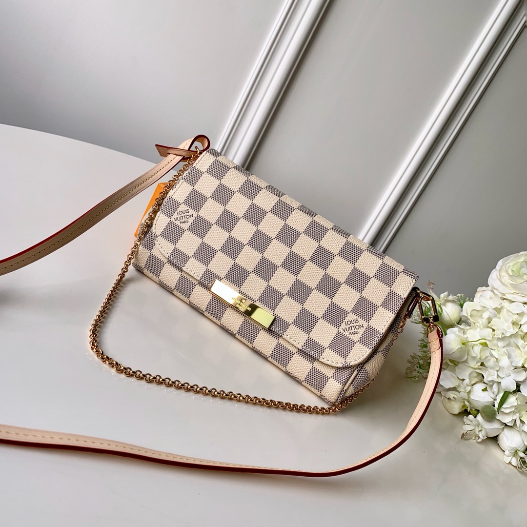 Louis Vuitton Damier Azur Canvas Favorite PM N41277