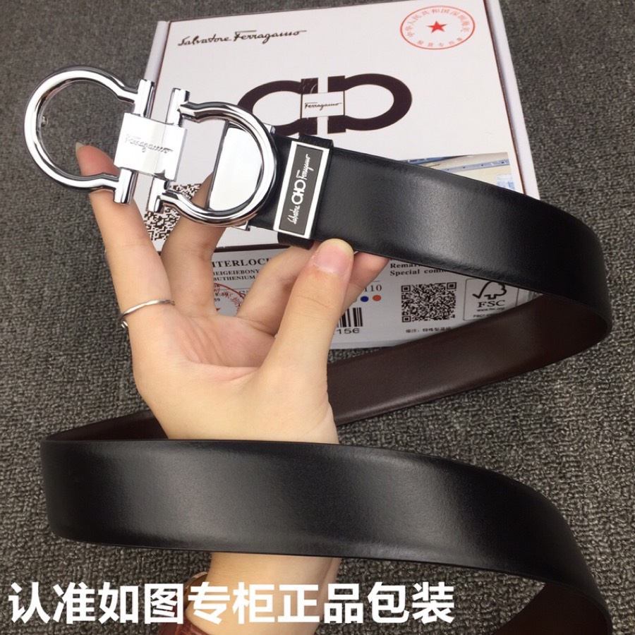 品牌菲拉格慕️双面用型号原单！请认准