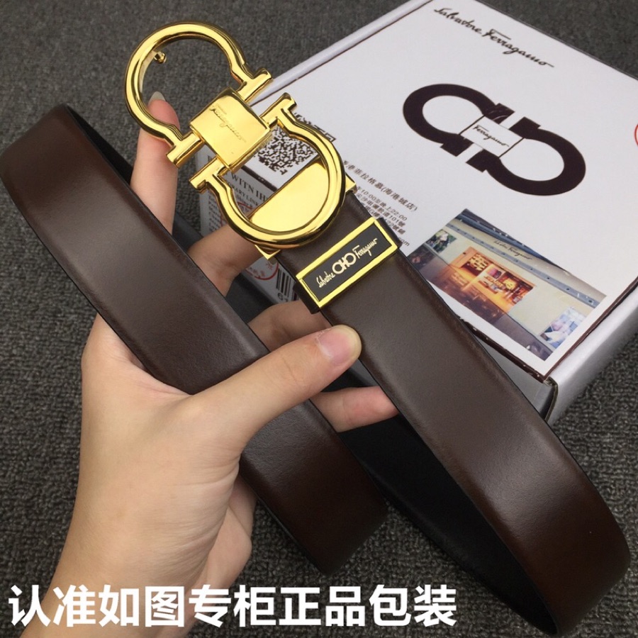 品牌菲拉格慕️双面用型号原单！请认准