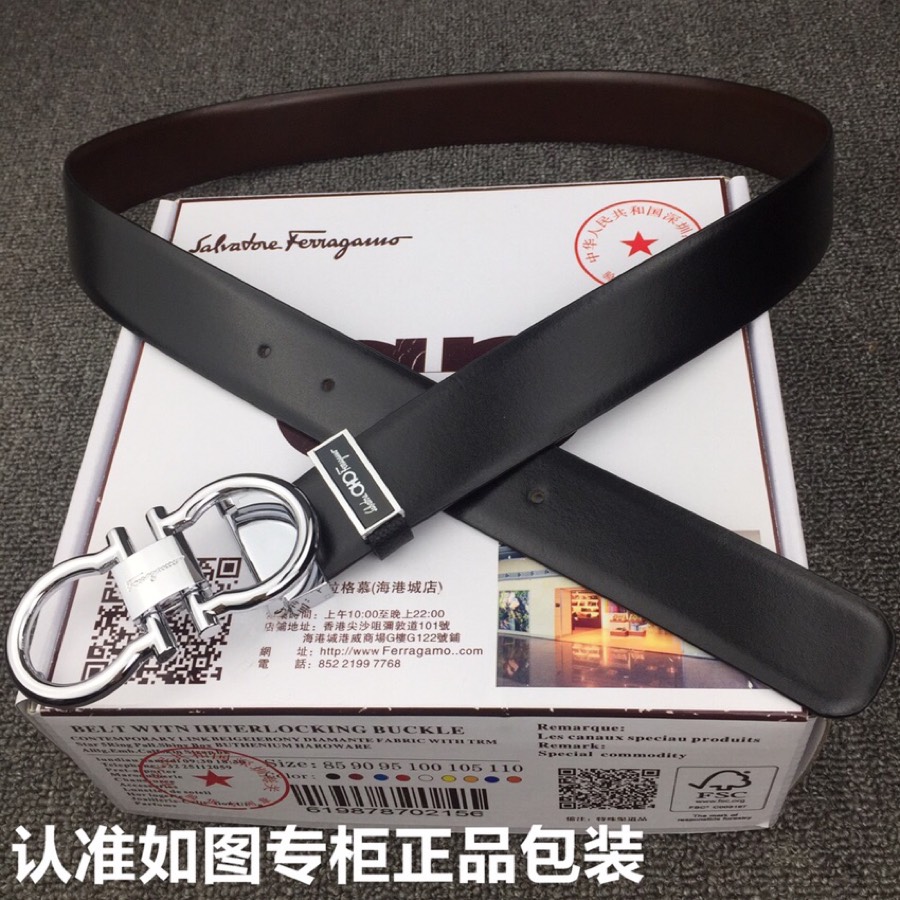 品牌菲拉格慕️双面用型号原单！请认准