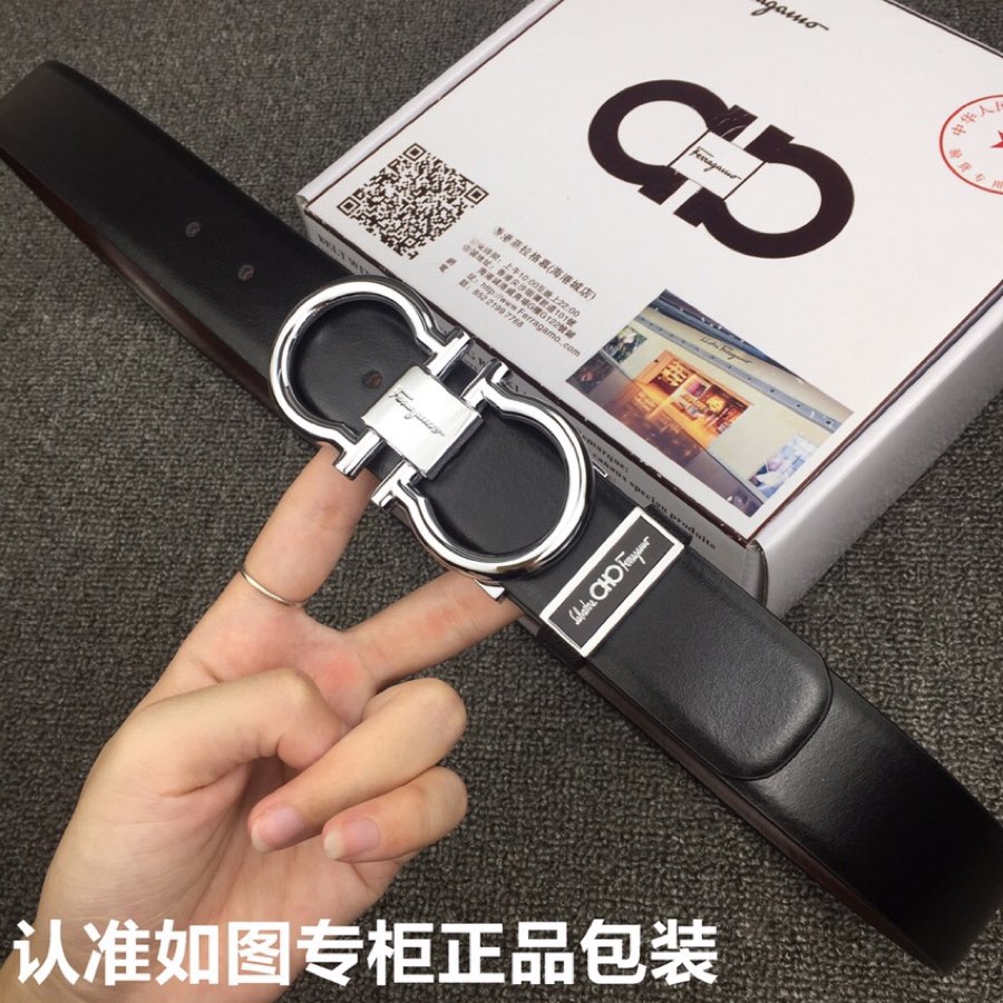品牌菲拉格慕️双面用型号原单！请认准