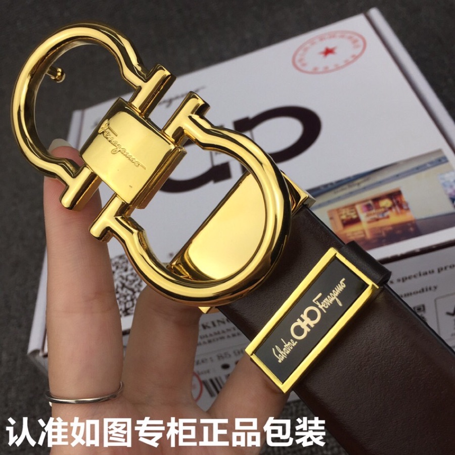品牌菲拉格慕️双面用型号原单！请认准