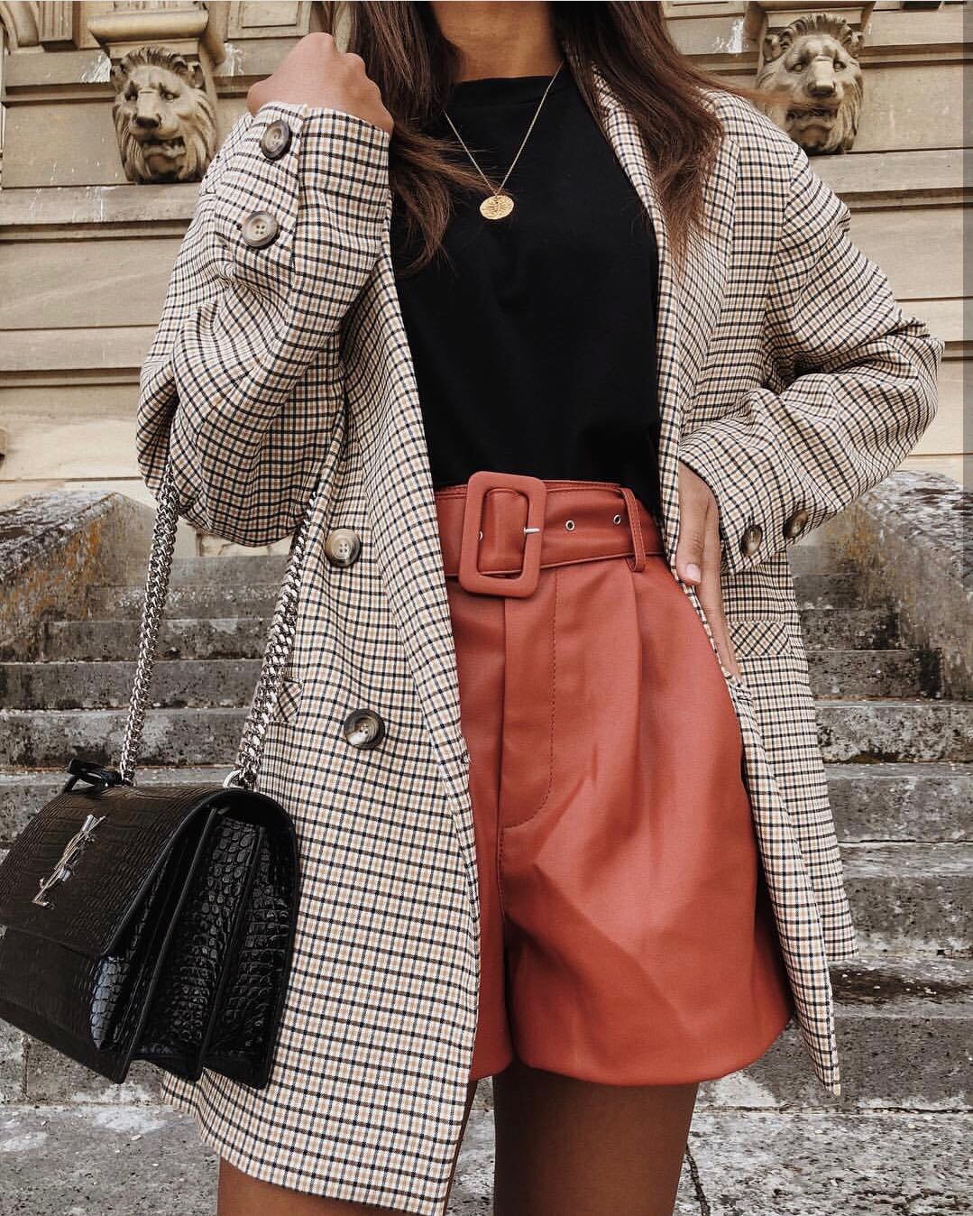 YSL Sunset 22CM 鳄鱼纹日落包 442906黑色/银扣