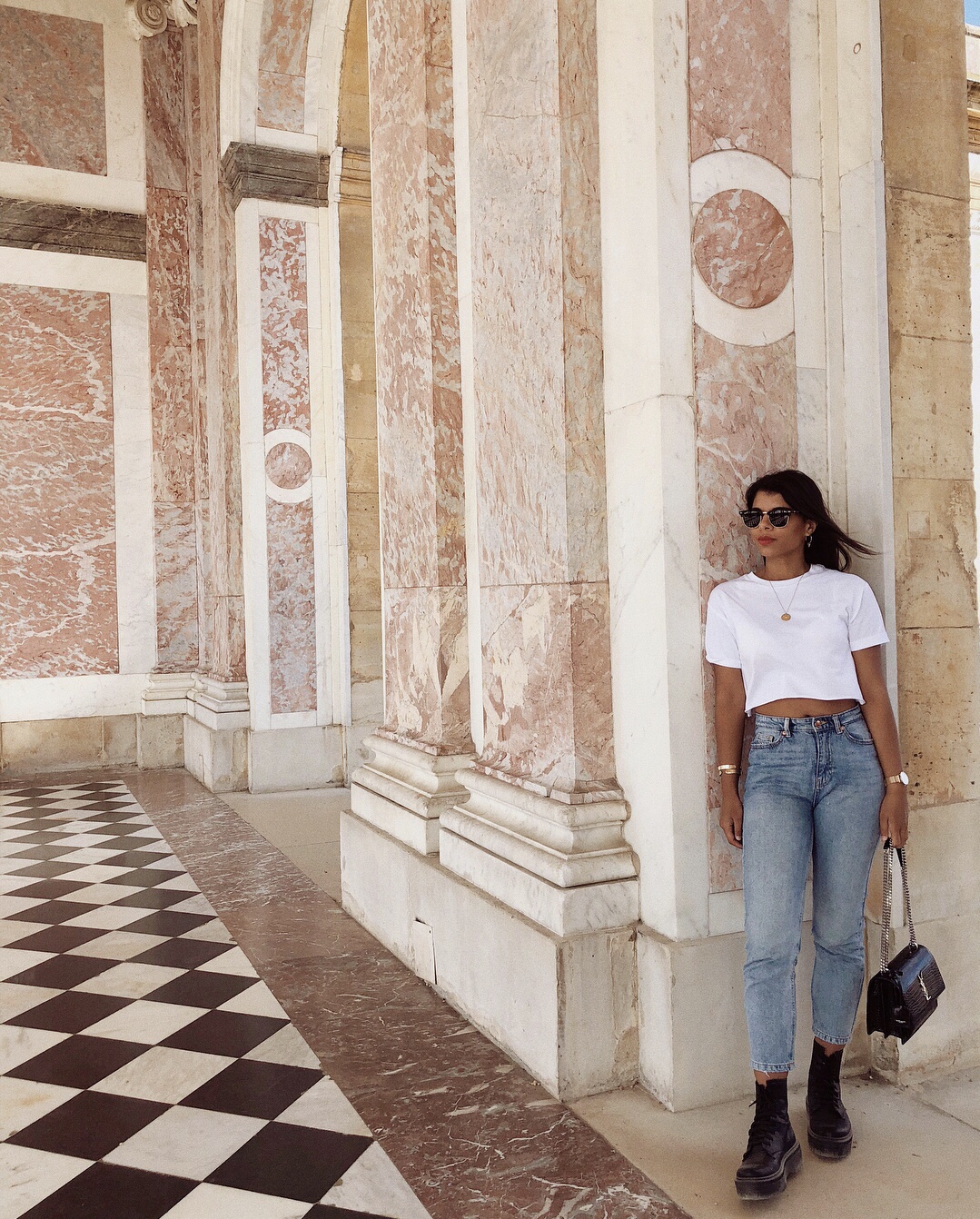 YSL Sunset 22CM 鳄鱼纹日落包 442906黑色/银扣