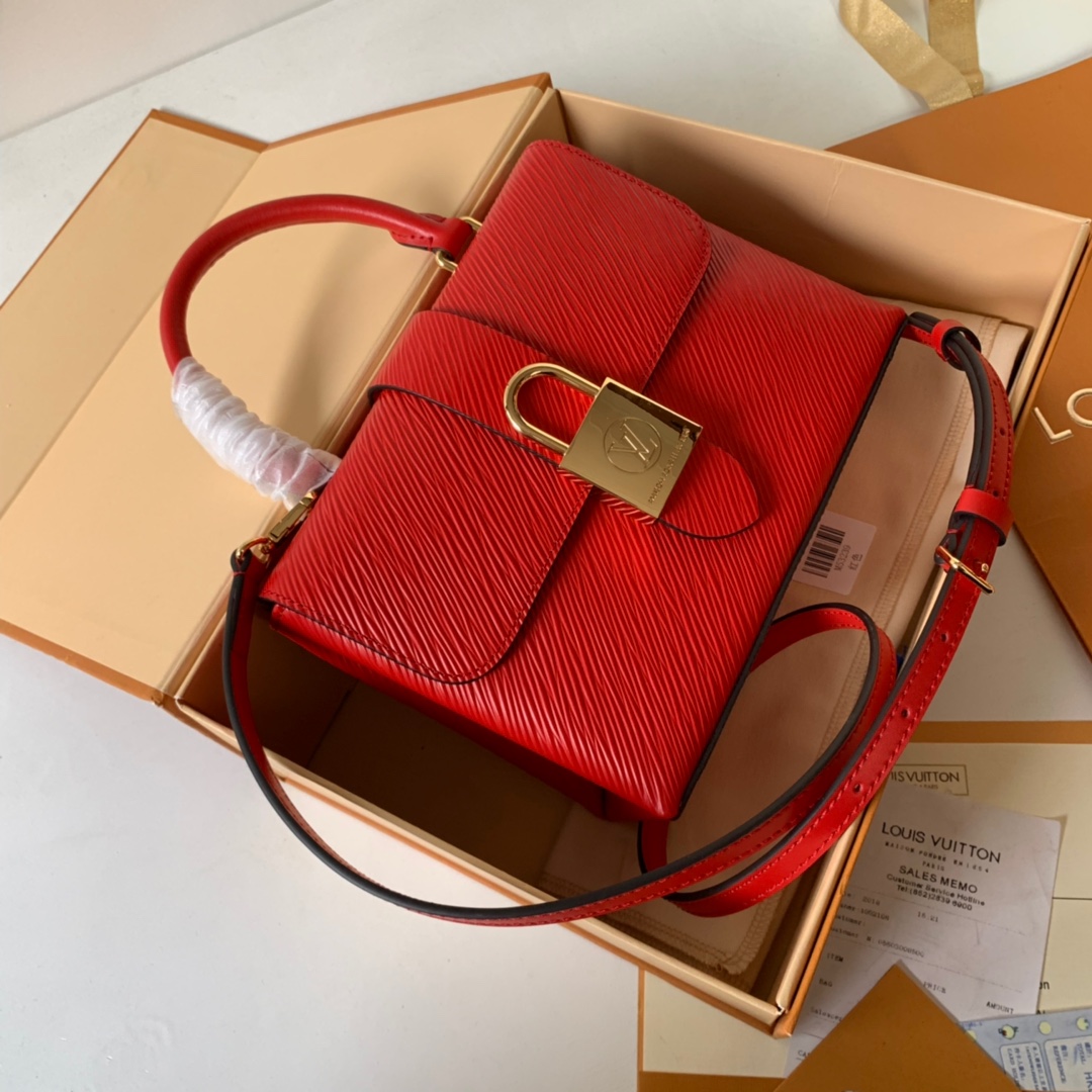 Louis Vuitton LV Locky BB AAAA
 Bags Handbags Gold Epi Fashion M53239