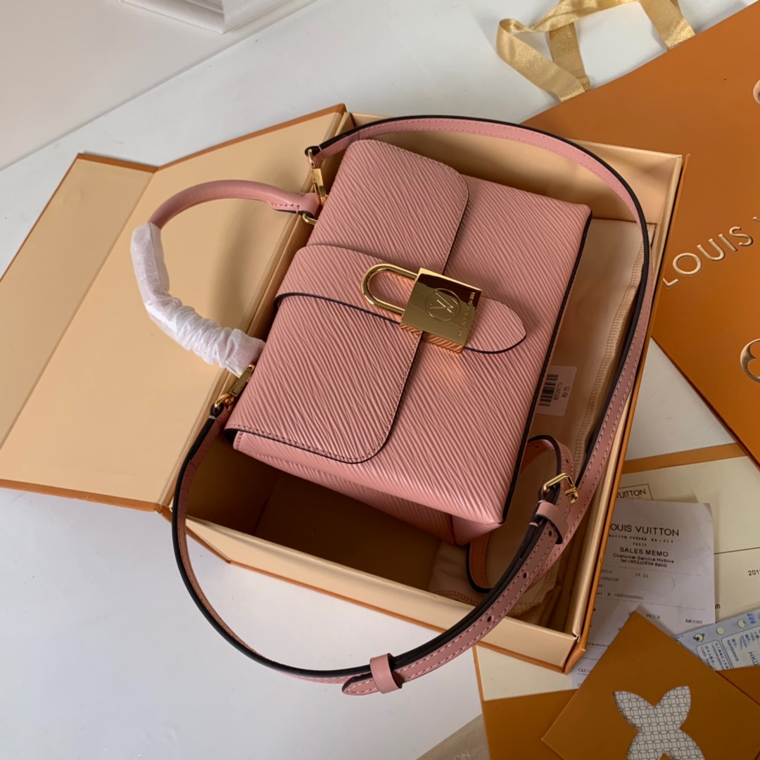 Louis Vuitton LV Locky BB Bags Handbags Gold Epi Fashion M52879