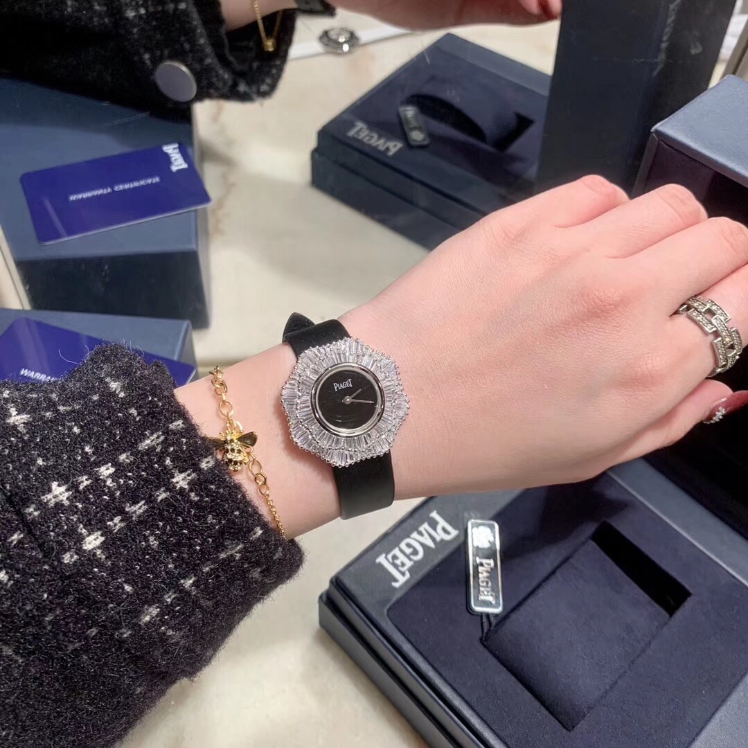 Piaget 伯爵-PIAGET 表壳直径为33mm 电镀白金