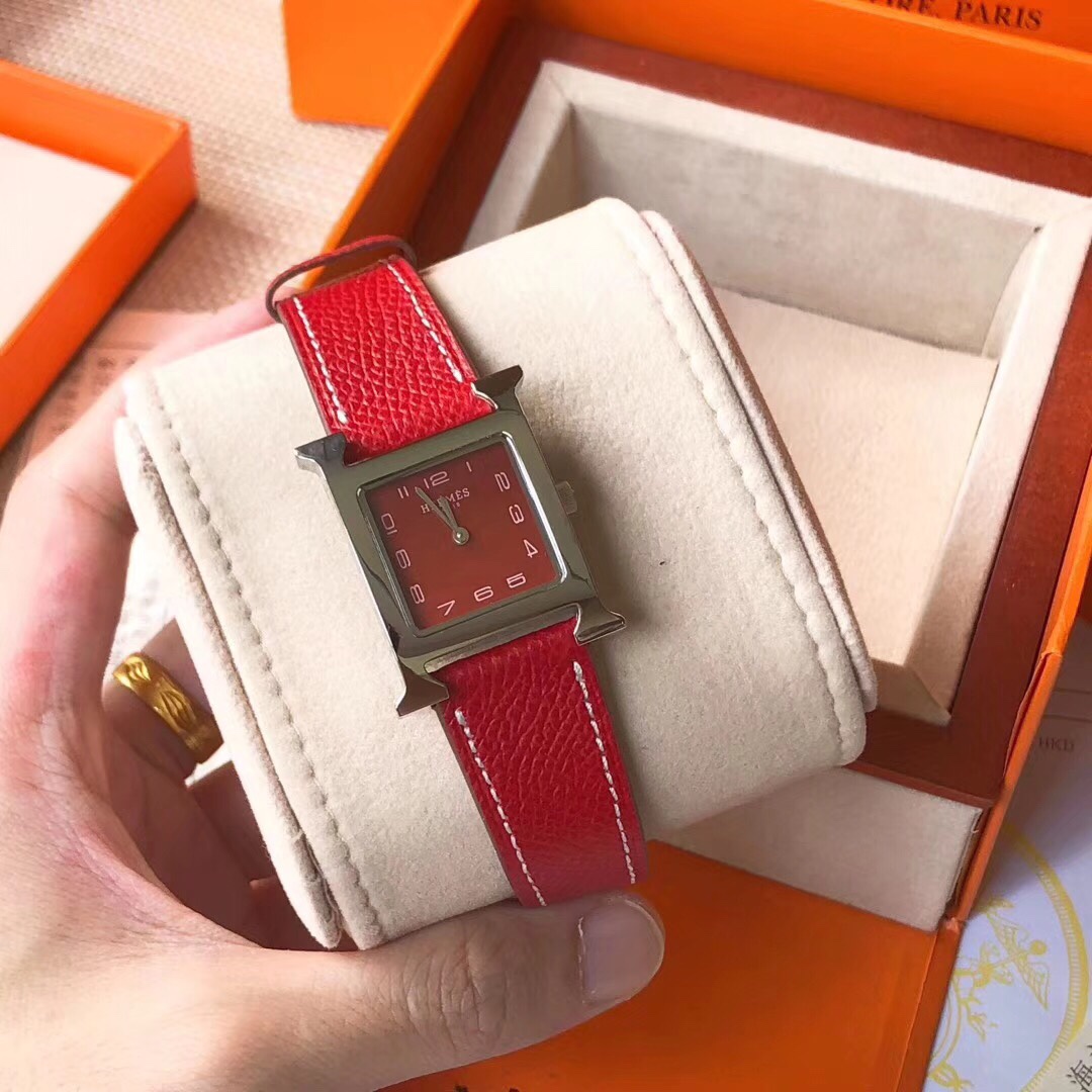 Hermès 爱马仕H形中国红新款