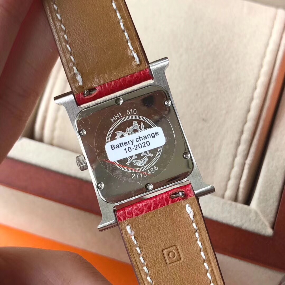 Hermès 爱马仕H形中国红新款