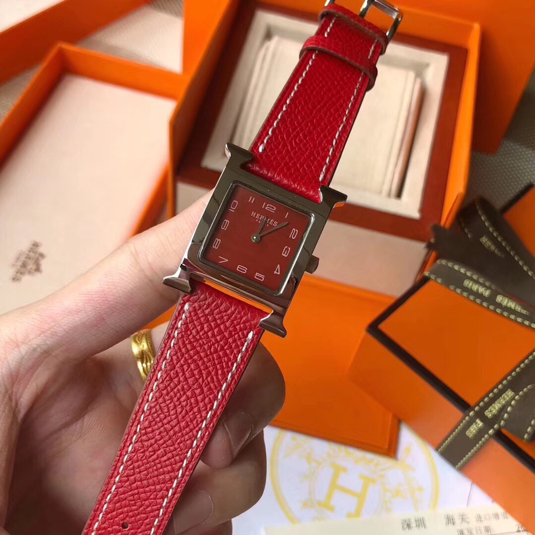 Hermès 爱马仕H形中国红新款