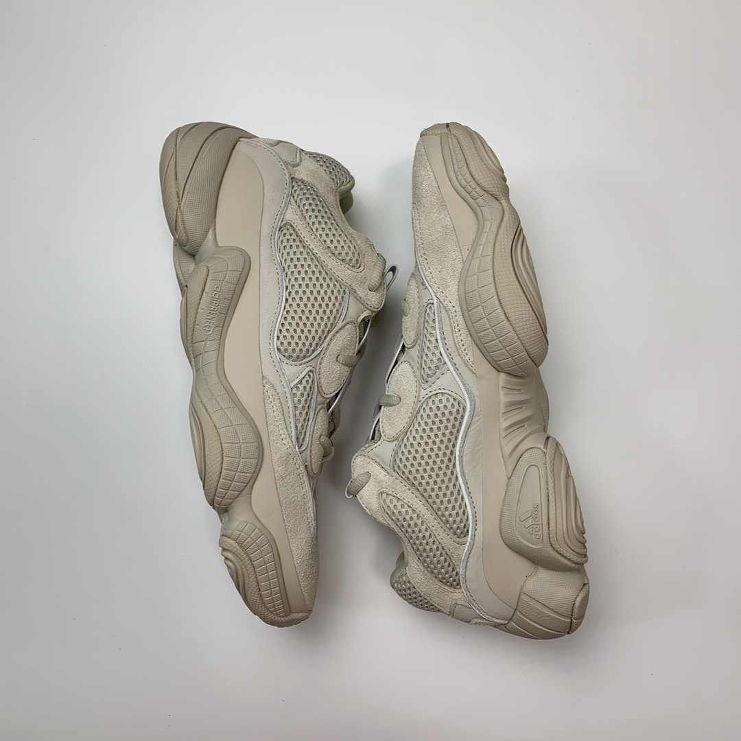 150 Adidas Yeezy 500 Desert Rat 首发灰白配色 DB2908